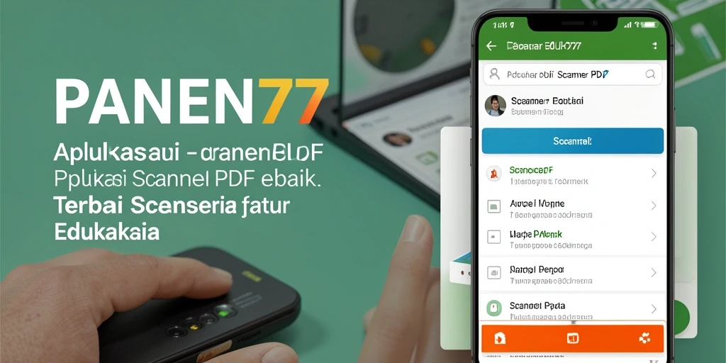 Antarmuka intuitif dan fitur pemindaian dokumen yang mudah digunakan.