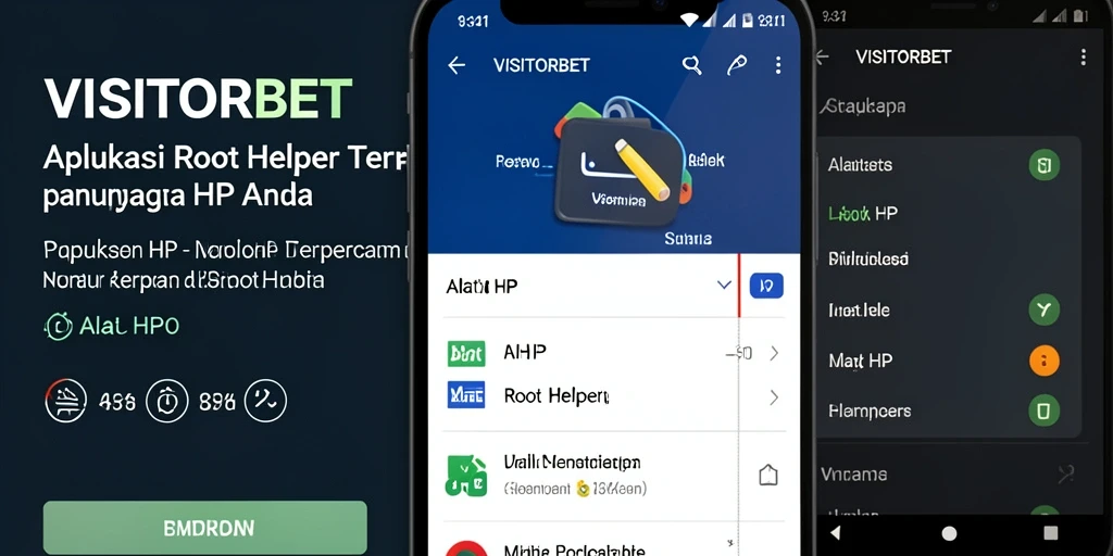 Antarmuka pengguna VISITORBET yang sederhana dan intuitif.