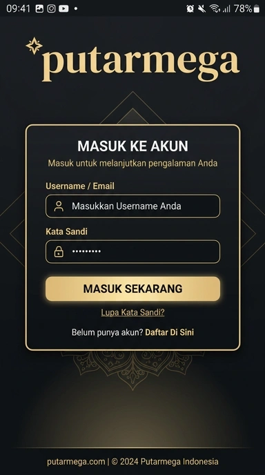 Masuk ke Akun putarmega dengan Mudah dan Cepat